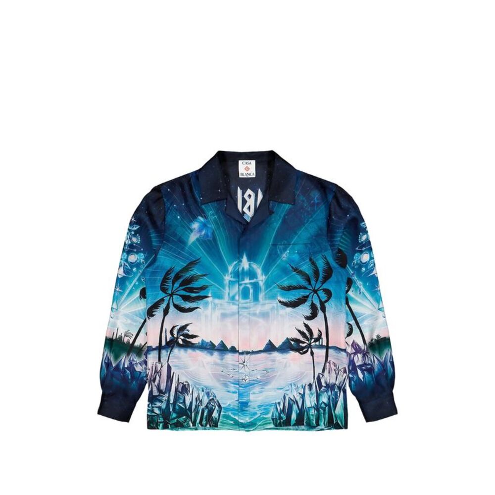 Casablanca Blue Shirts Men